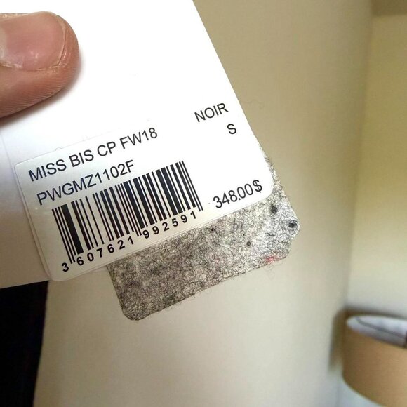 Zadig & Voltaire New With Tags Black Cashmere Sweater Rhinestone Skull - Picture 4 of 7